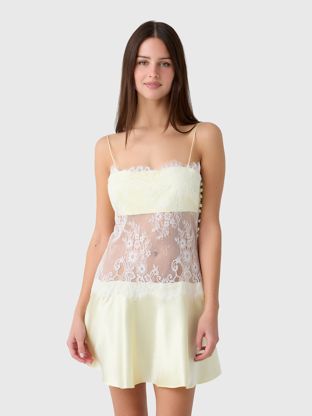 Third Form Women's Poetry Lace Mini Dress - Saint Bernard