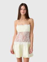 Third Form Women's Poetry Lace Mini Dress - Saint Bernard