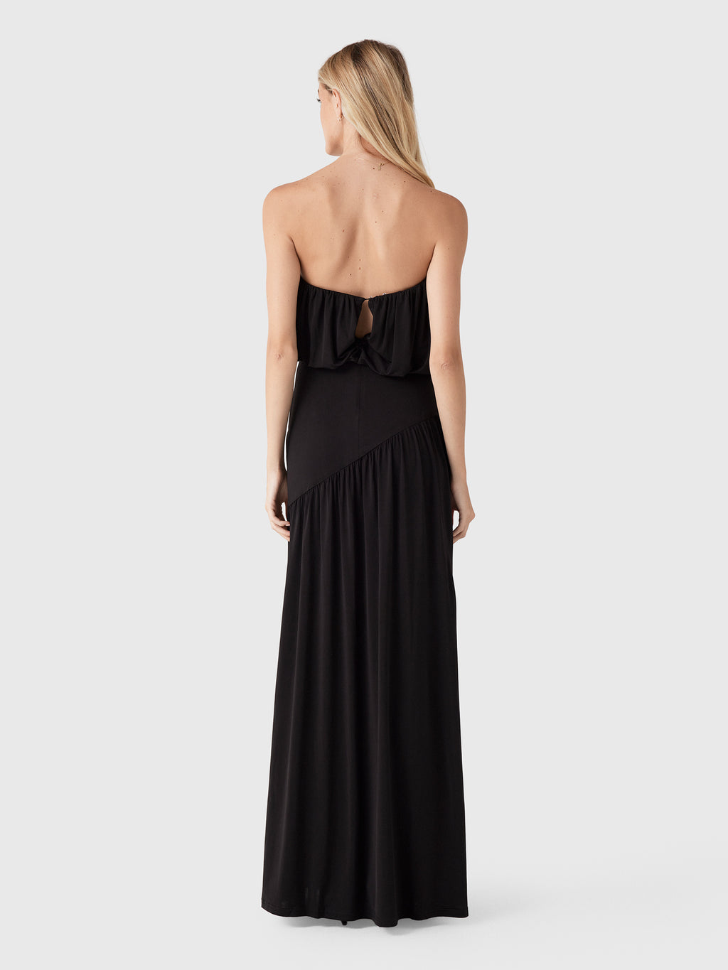 Third Form Women's Withheld Strapless Floor Length Dress - Saint Bernard