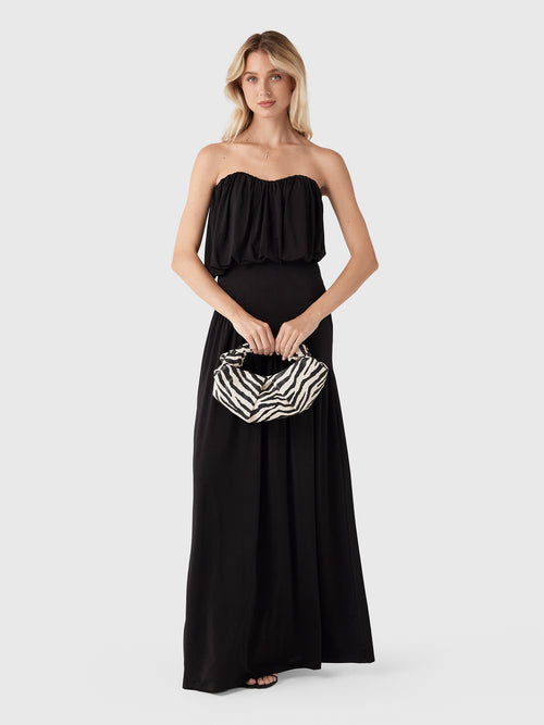 Third Form Women's Withheld Strapless Floor Length Dress - Saint Bernard
