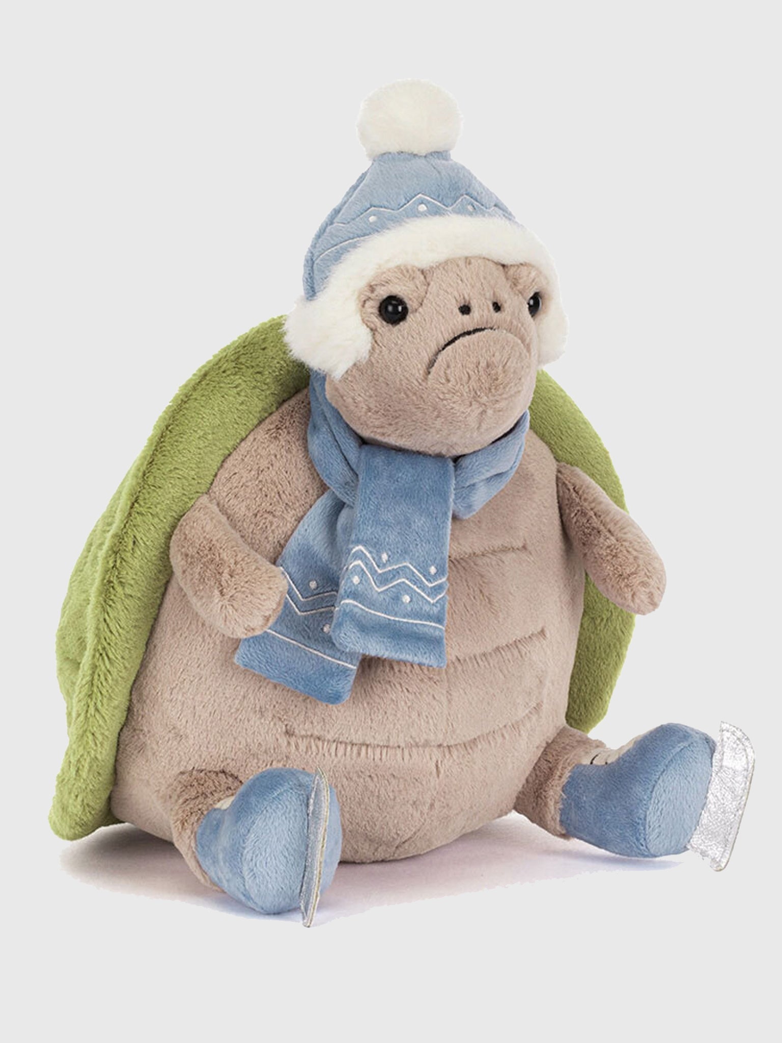 Jellycat Timmy Turtle 'Skating' Plush - Saint Bernard