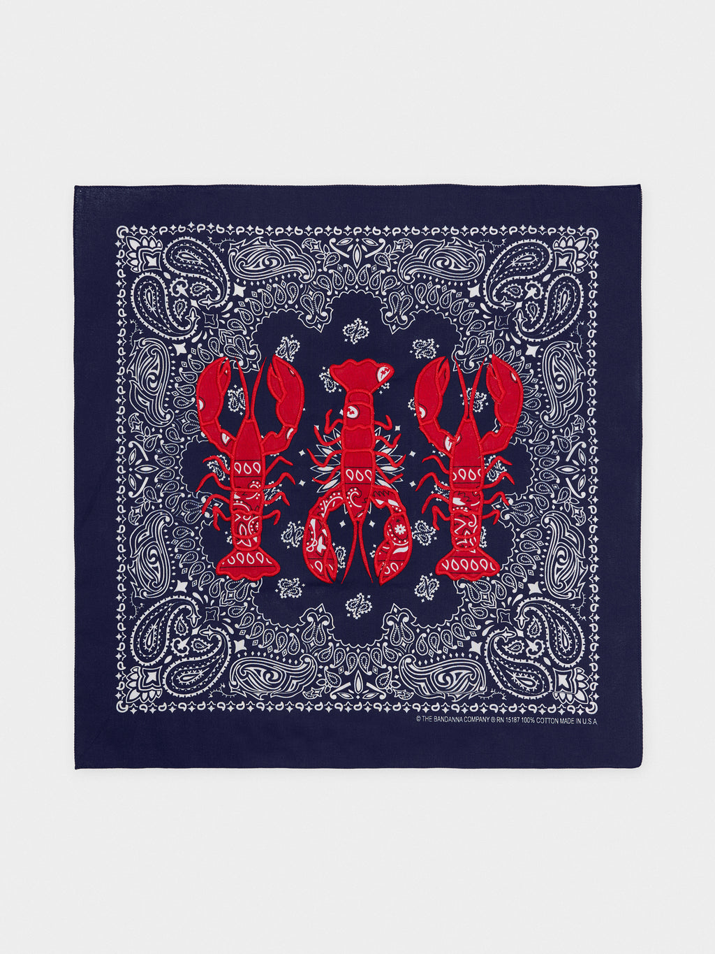 Stitched In The City Lobster Bandana - Saint Bernard