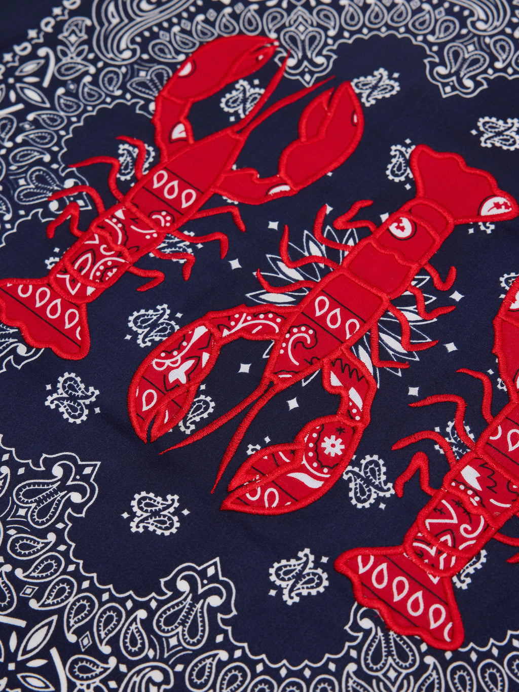 Stitched In The City Lobster Bandana - Saint Bernard