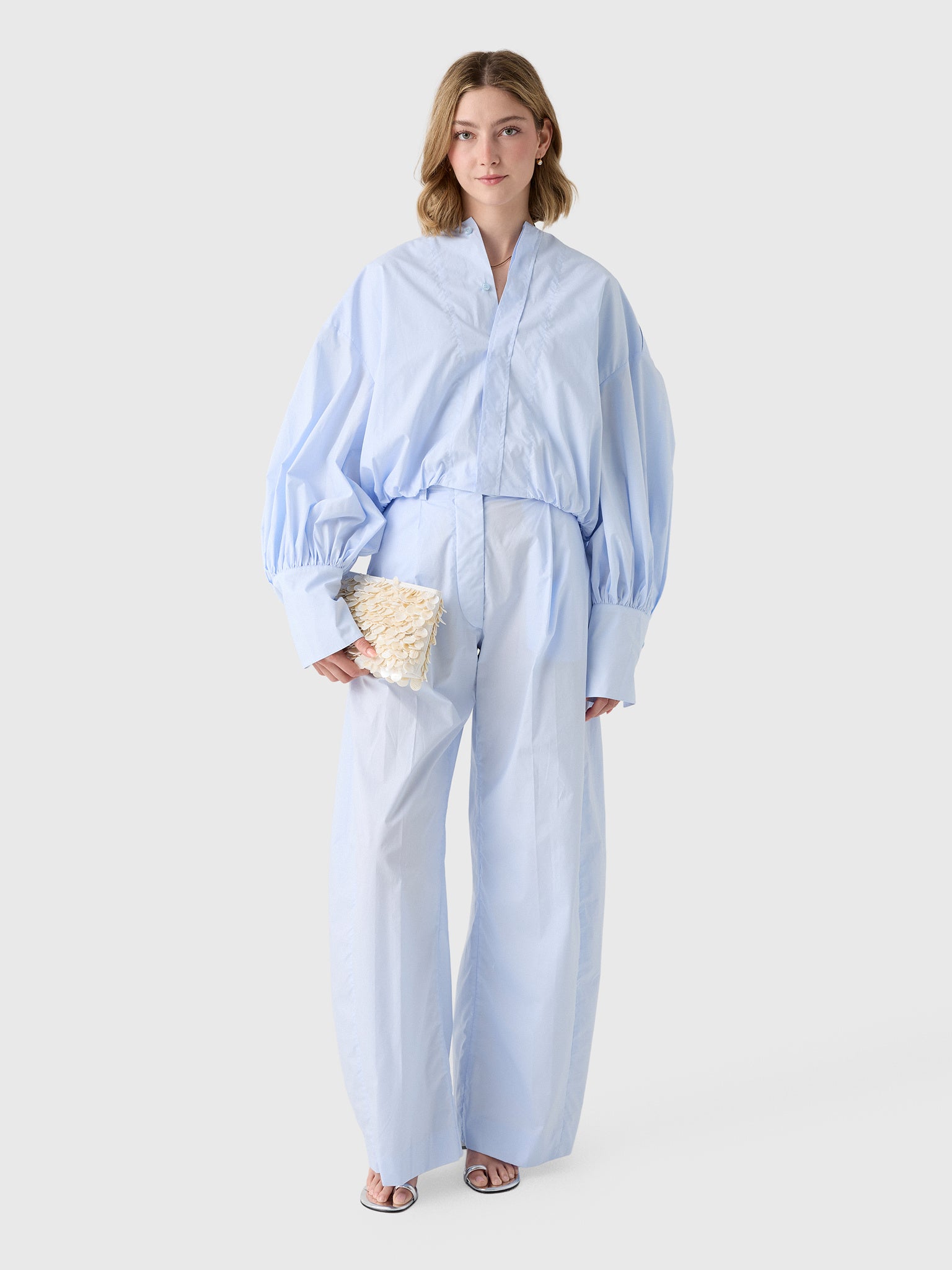 The Latest Women's Diana Poplin Shirt - Saint Bernard