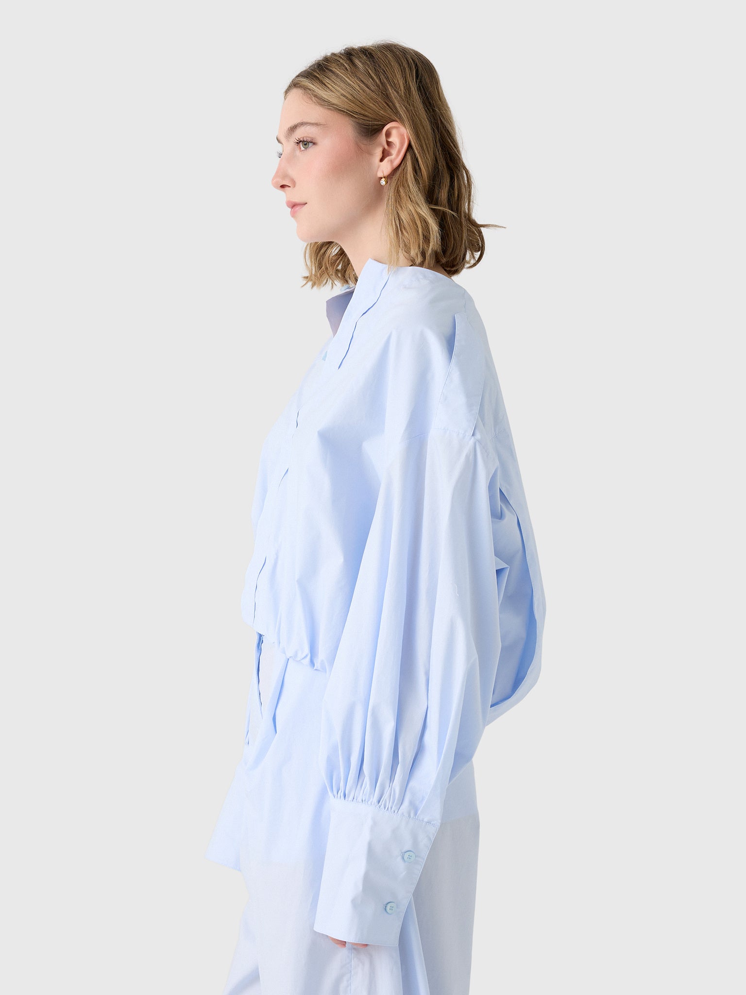 The Latest Women's Diana Poplin Shirt - Saint Bernard