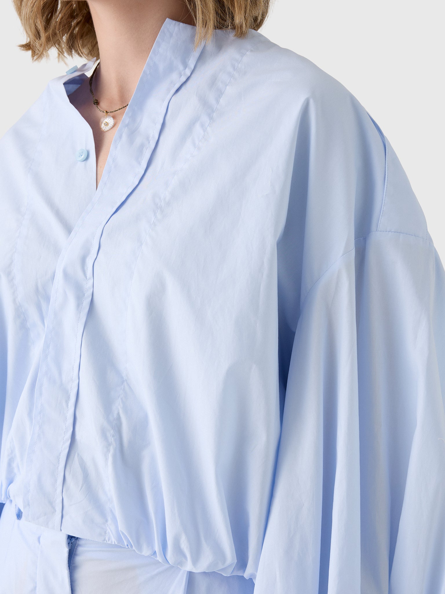 The Latest Women's Diana Poplin Shirt - Saint Bernard