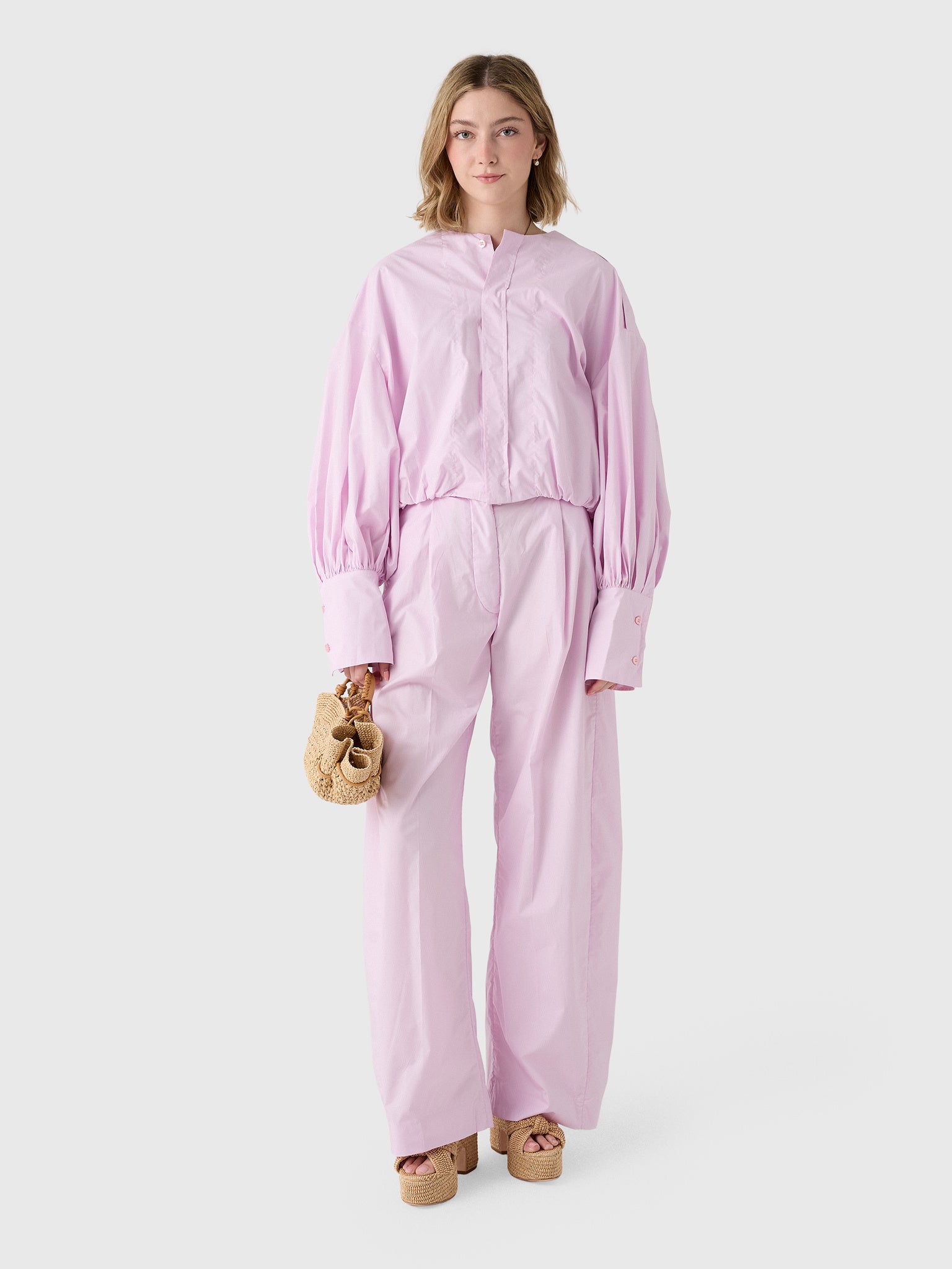 The Latest Women's Diana Poplin Shirt - Saint Bernard
