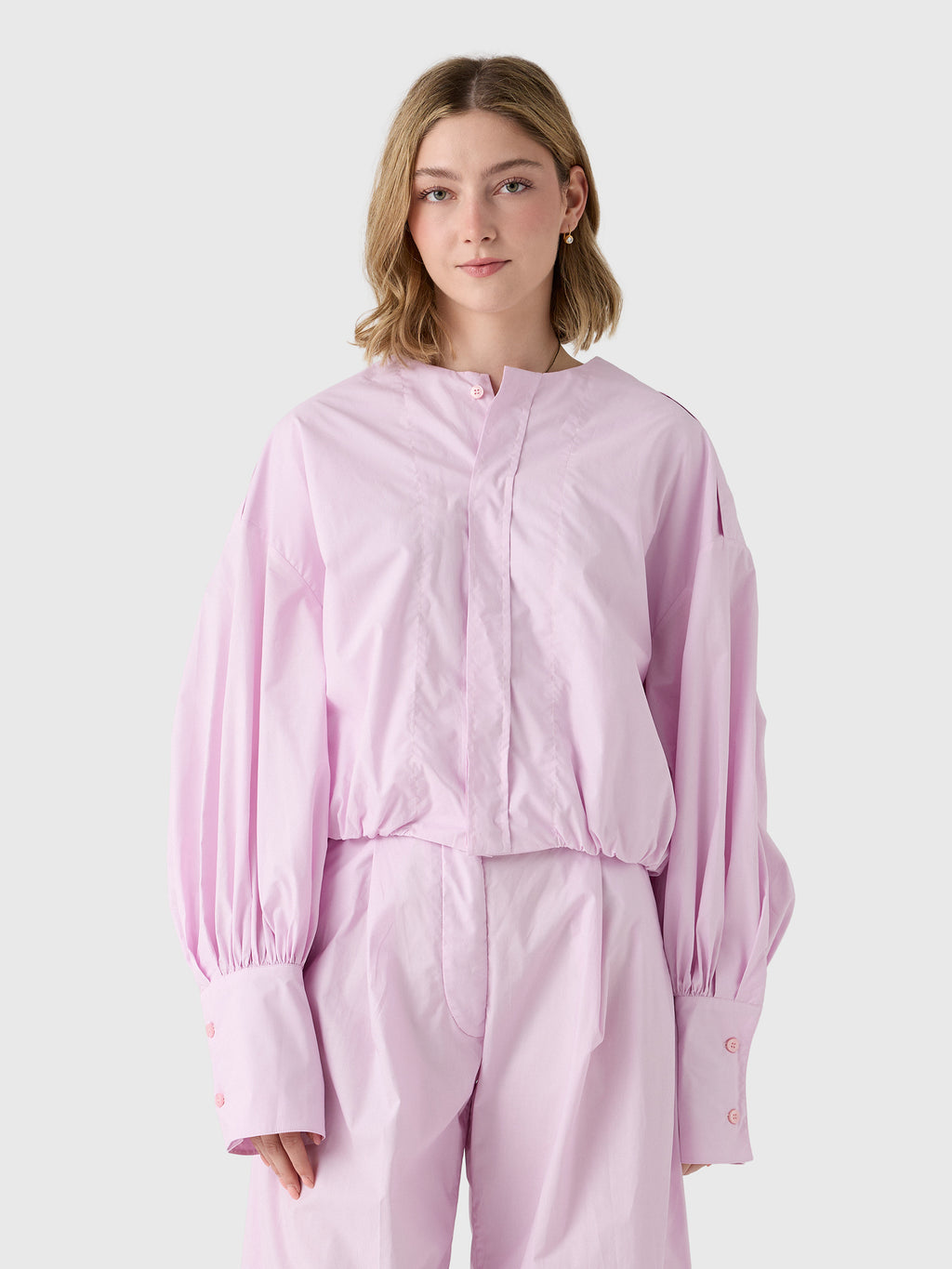 The Latest Women's Diana Poplin Shirt - Saint Bernard