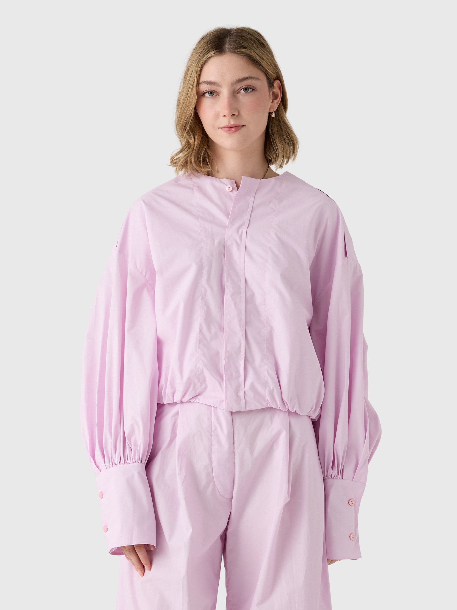 The Latest Women's Diana Poplin Shirt - Saint Bernard