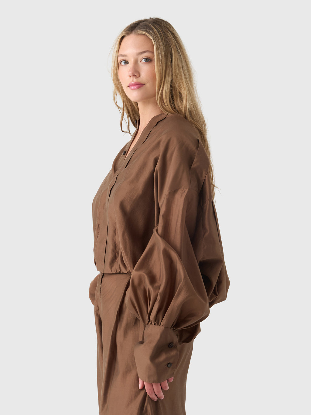 The Latest Women's Diana Muslin Shirt - Saint Bernard