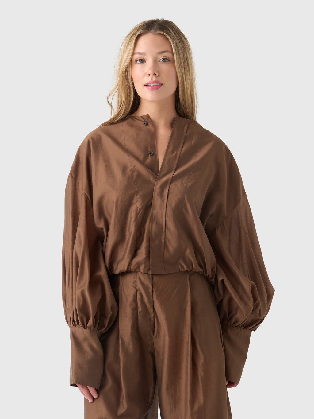 The Latest Women's Diana Muslin Shirt - Saint Bernard
