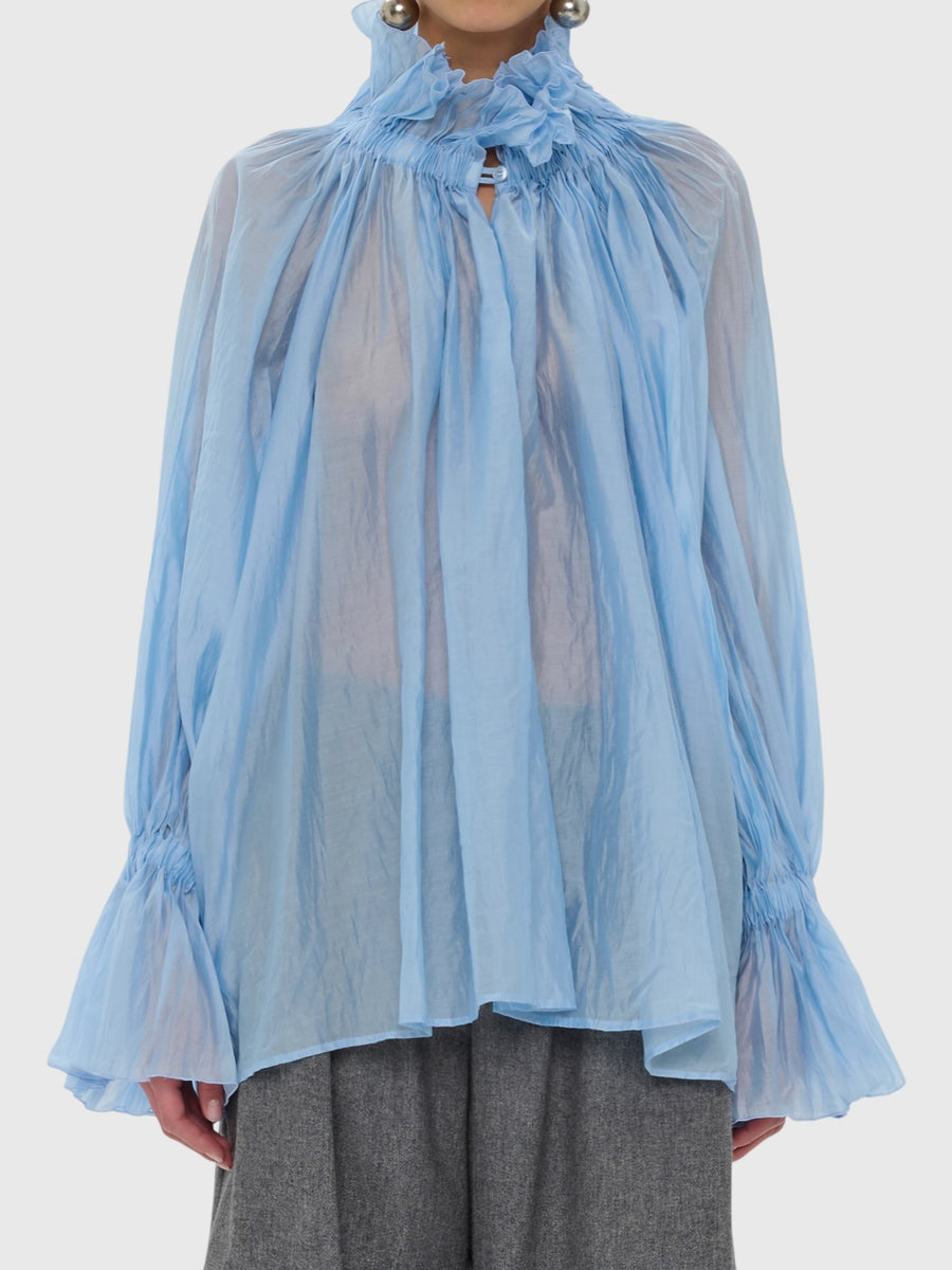 The Latest Women's Estelle Muslin Shirt - Saint Bernard