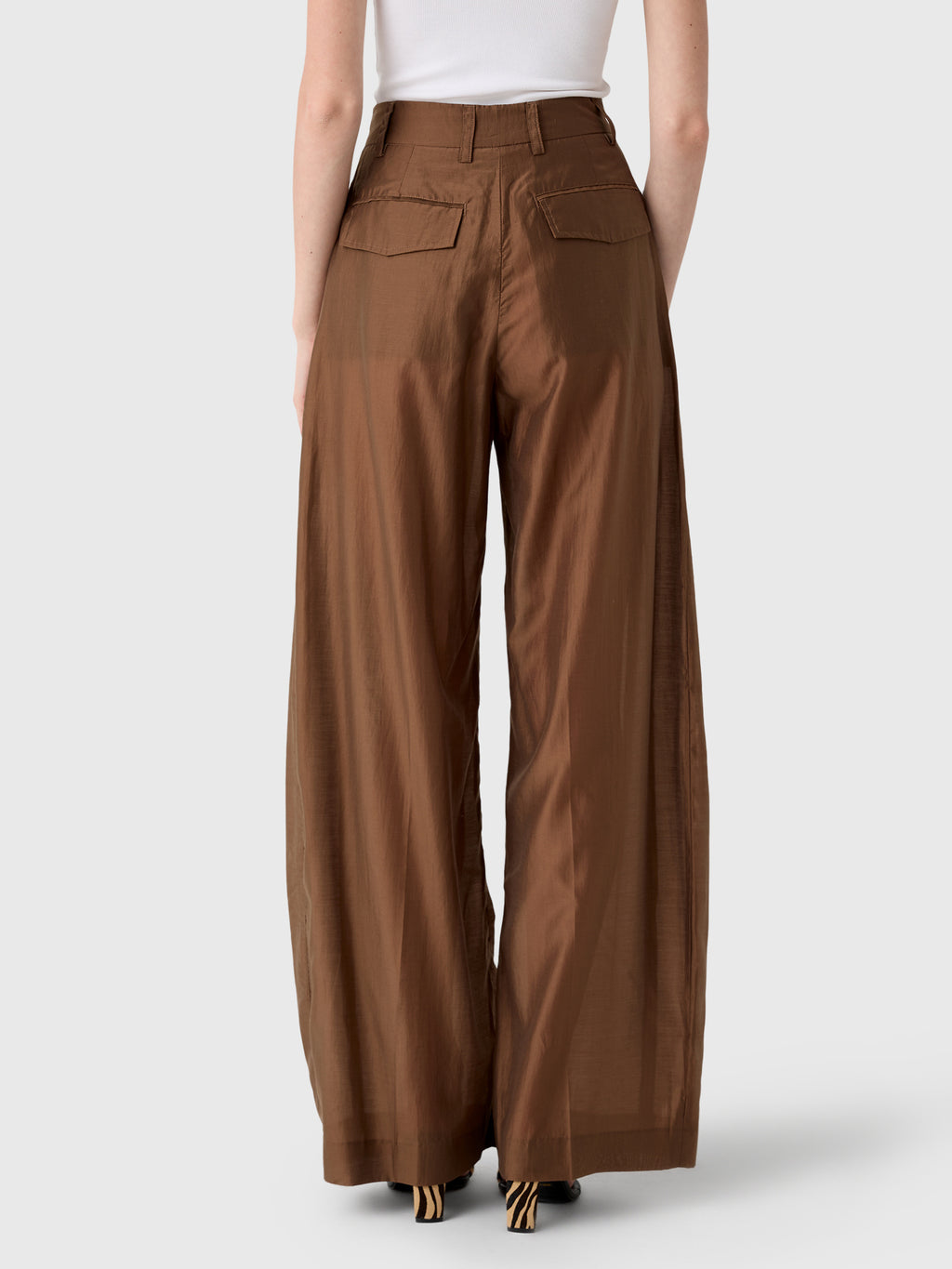 The Latest Women's Billie Muslin Trouser - Saint Bernard