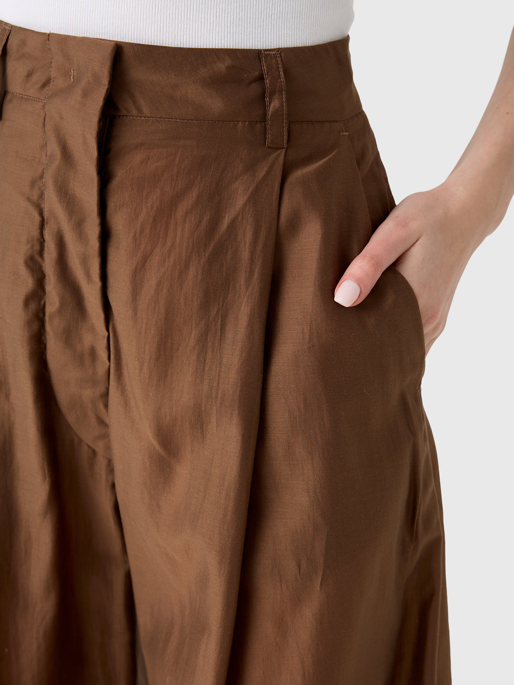 The Latest Women's Billie Muslin Trouser - Saint Bernard