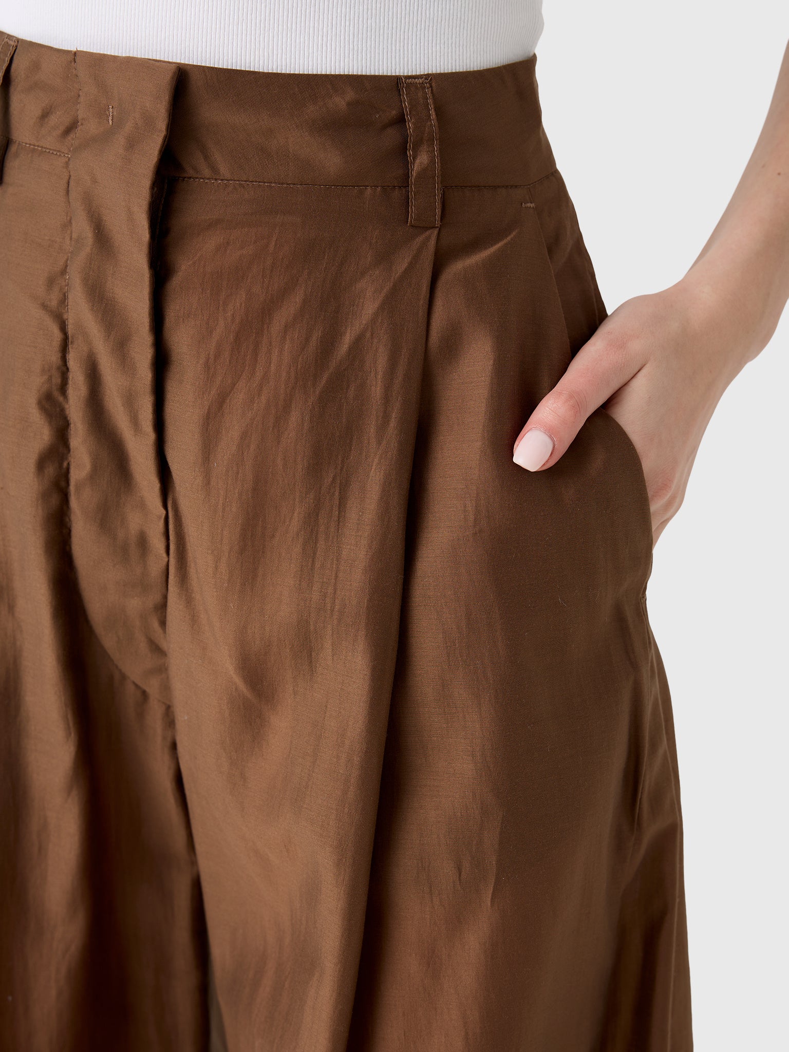 The Latest Women's Billie Muslin Trouser - Saint Bernard