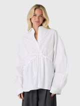 The Latest Women's Dalida Poplin Shirt - Saint Bernard