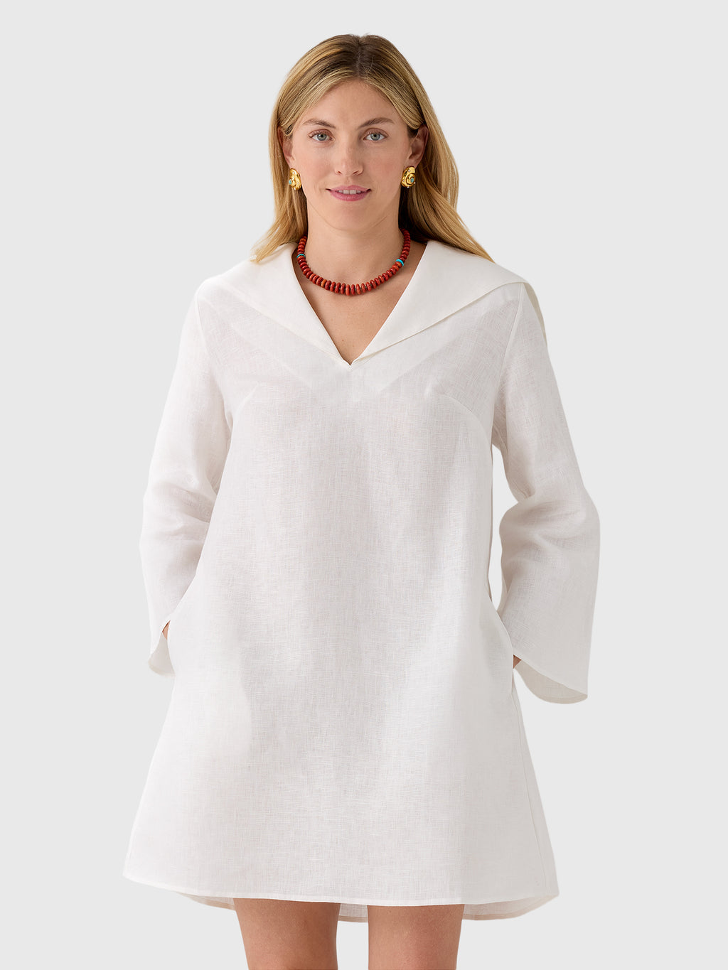Les Vacances d'Irina Women's Santorini Dress - Saint Bernard