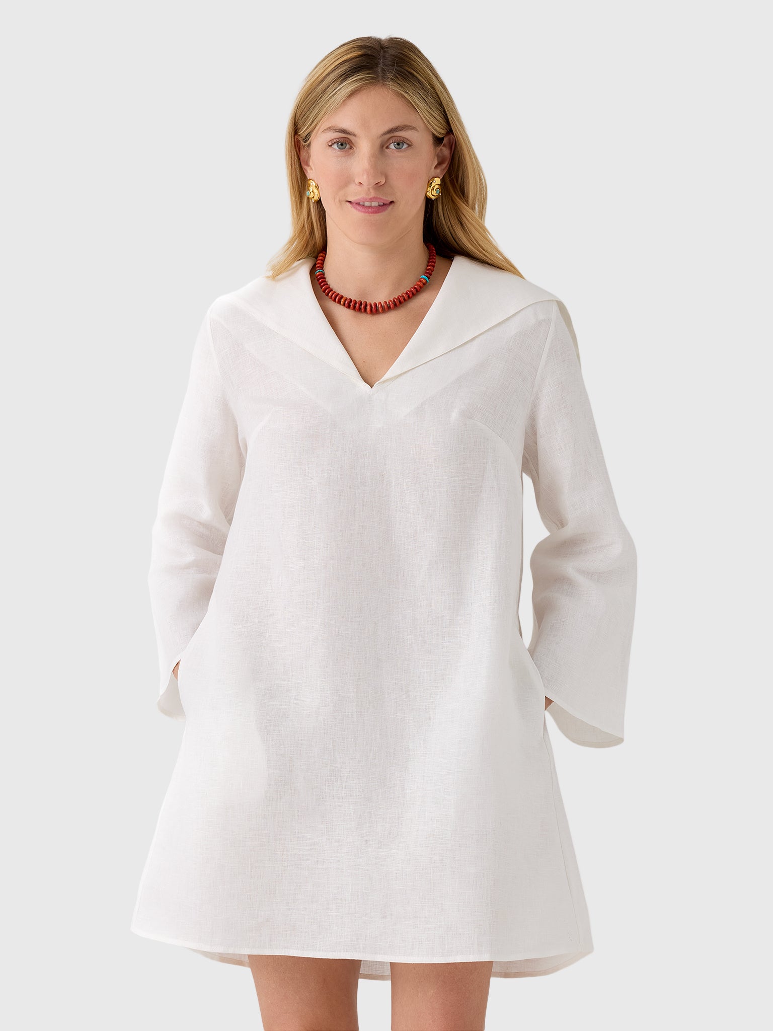 Les Vacances d'Irina Women's Santorini Dress - Saint Bernard