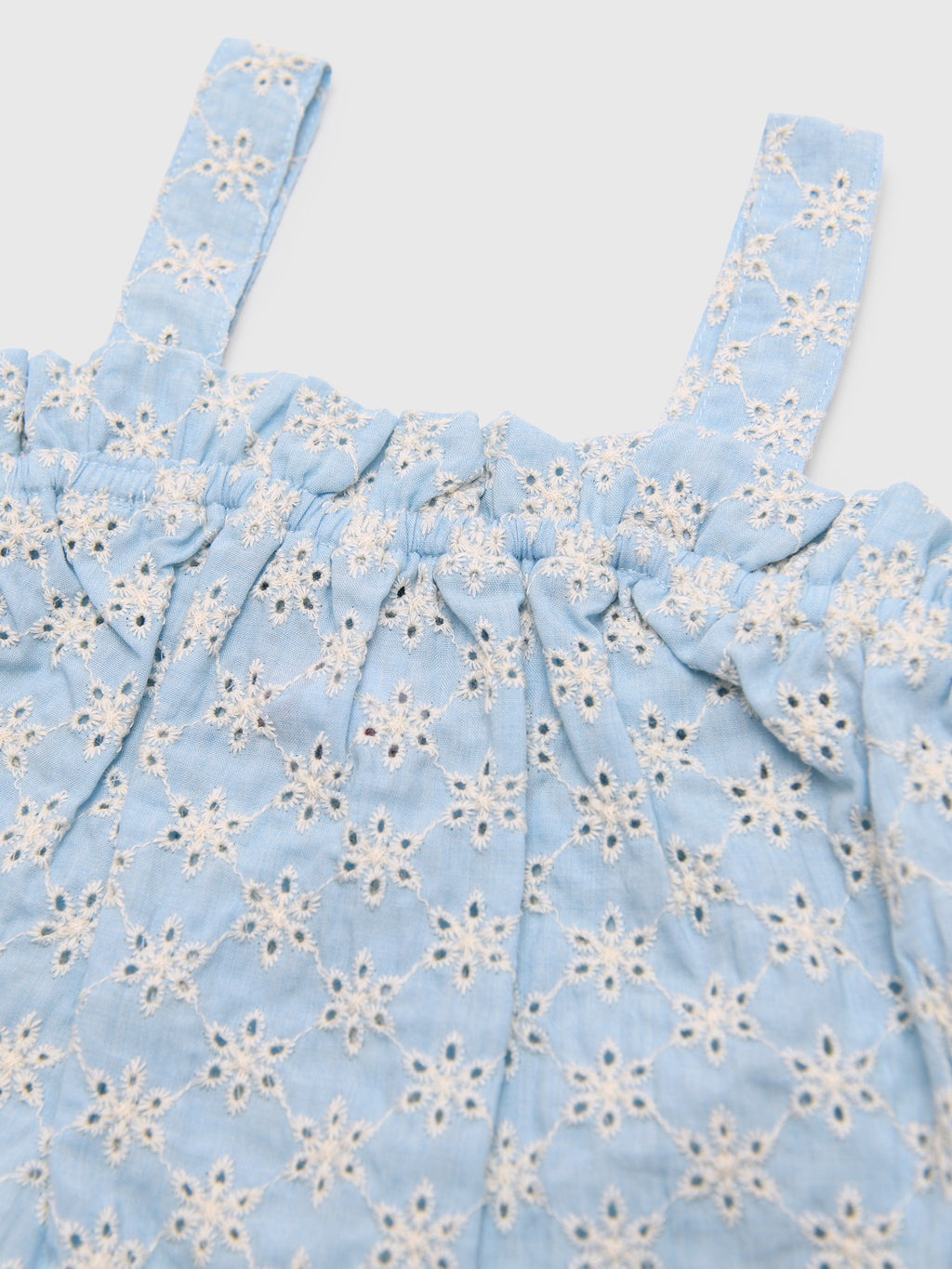 Design History Girls' Eyelet Tank - Saint Bernard