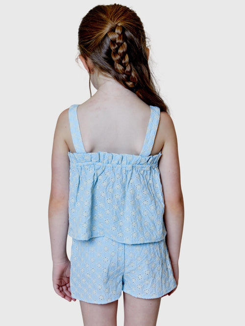 Design History Girls' Eyelet Short