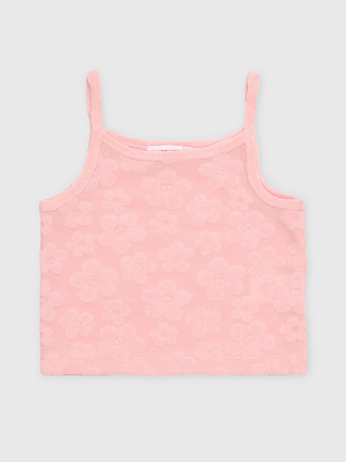 Design History Girls' Embossed Tank