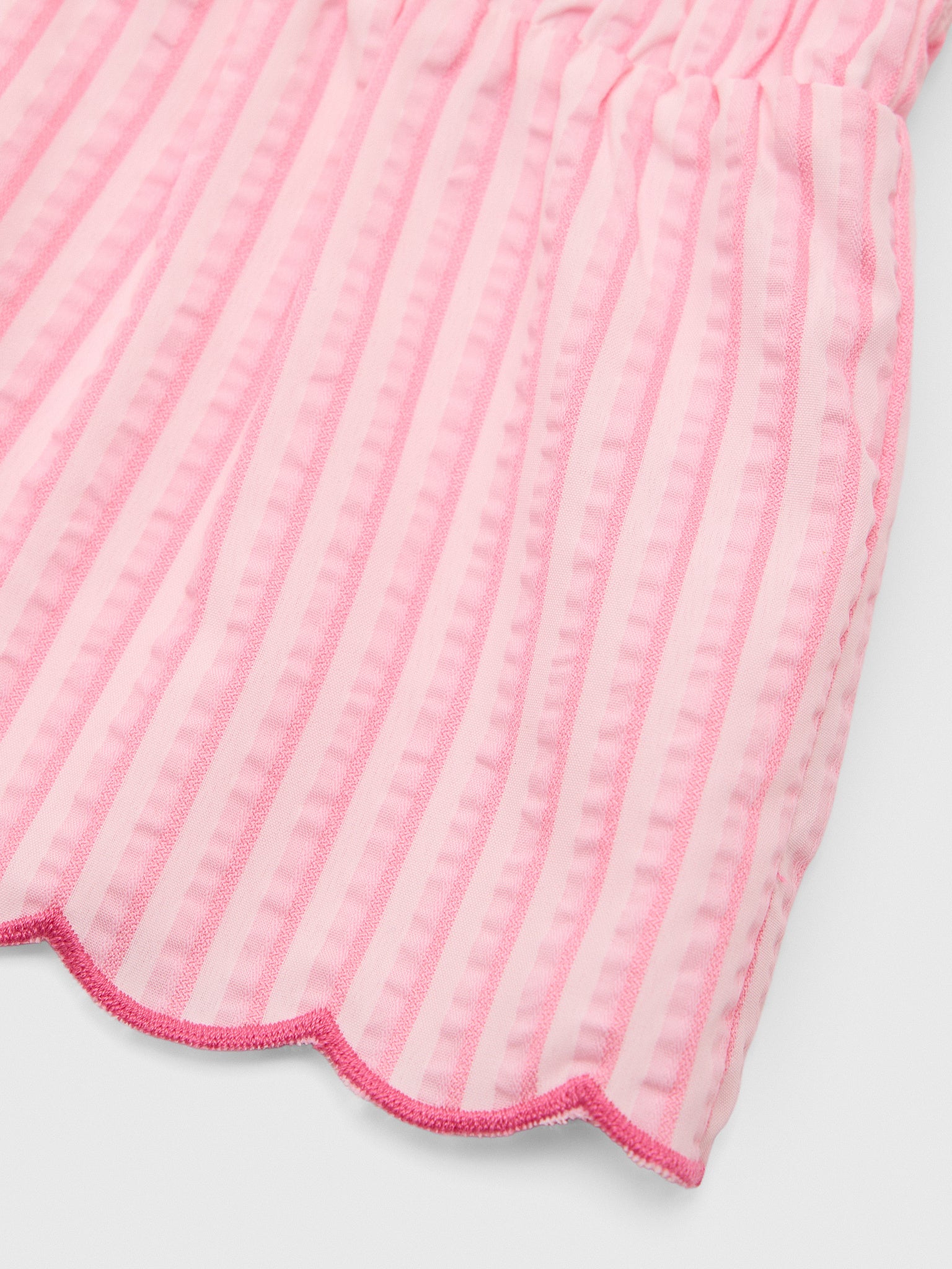 Design History Girls' Smocked Tank - Saint Bernard