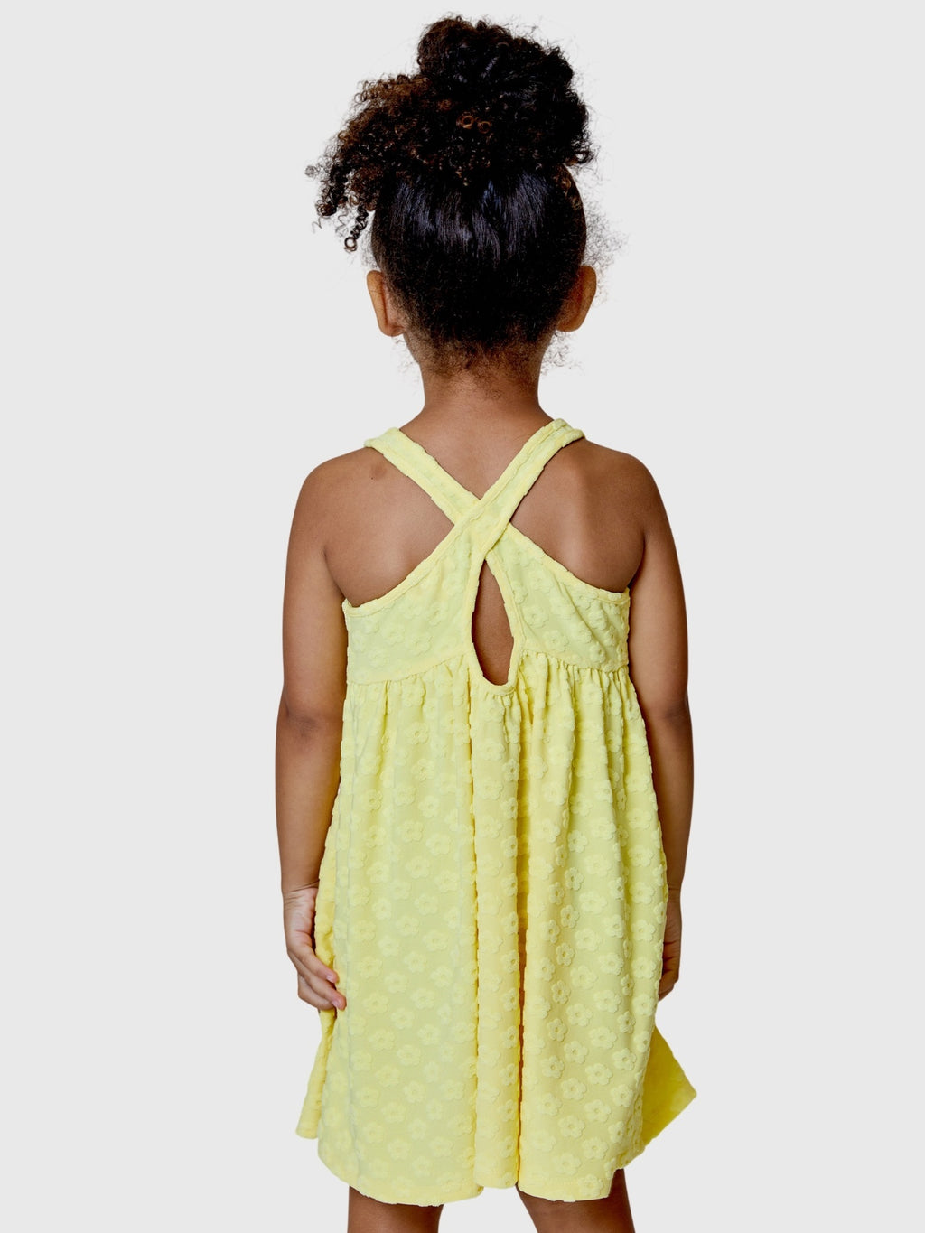 Design History Girls' Jacquard Dress - Saint Bernard