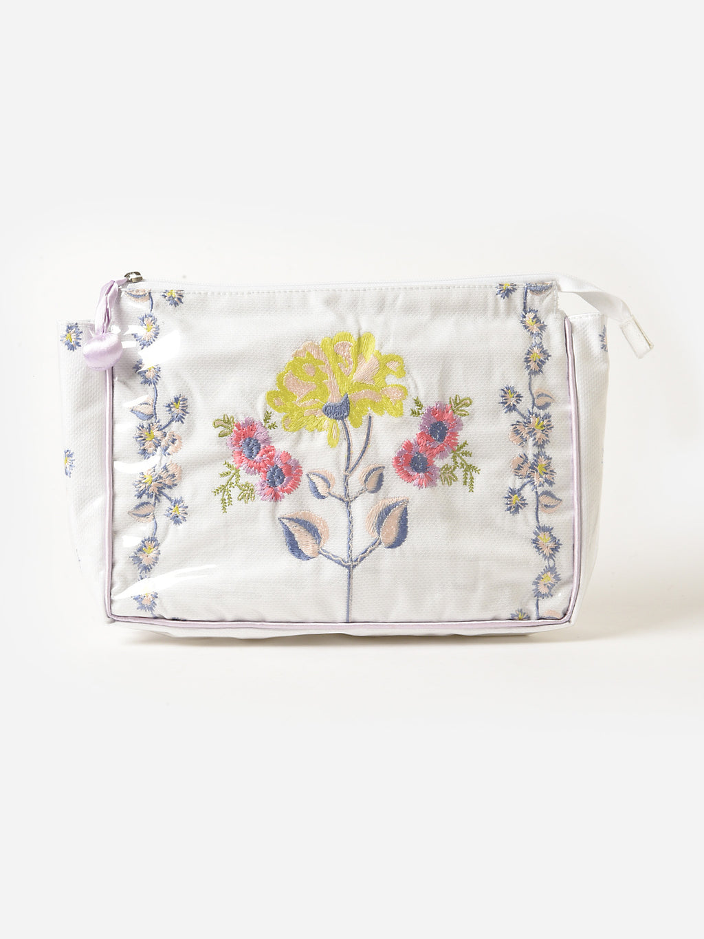 Lenora Large Peony Makeup Bag - Saint Bernard