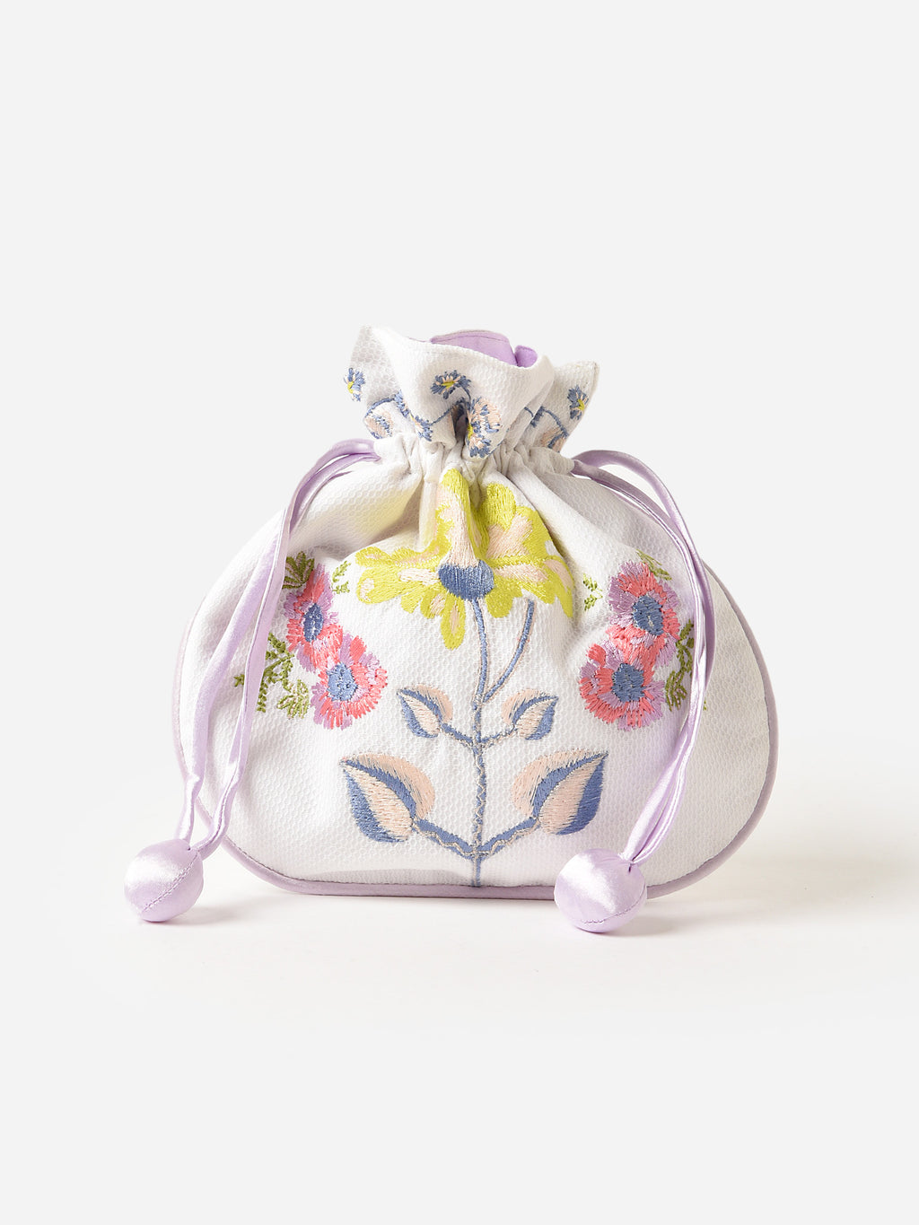 Lenora Peony Jewelry Pouch - Saint Bernard
