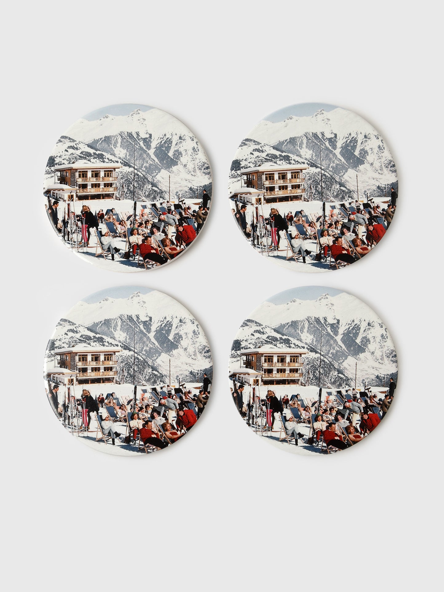 Toss Designs Set of 4 Coasters - Saint Bernard
