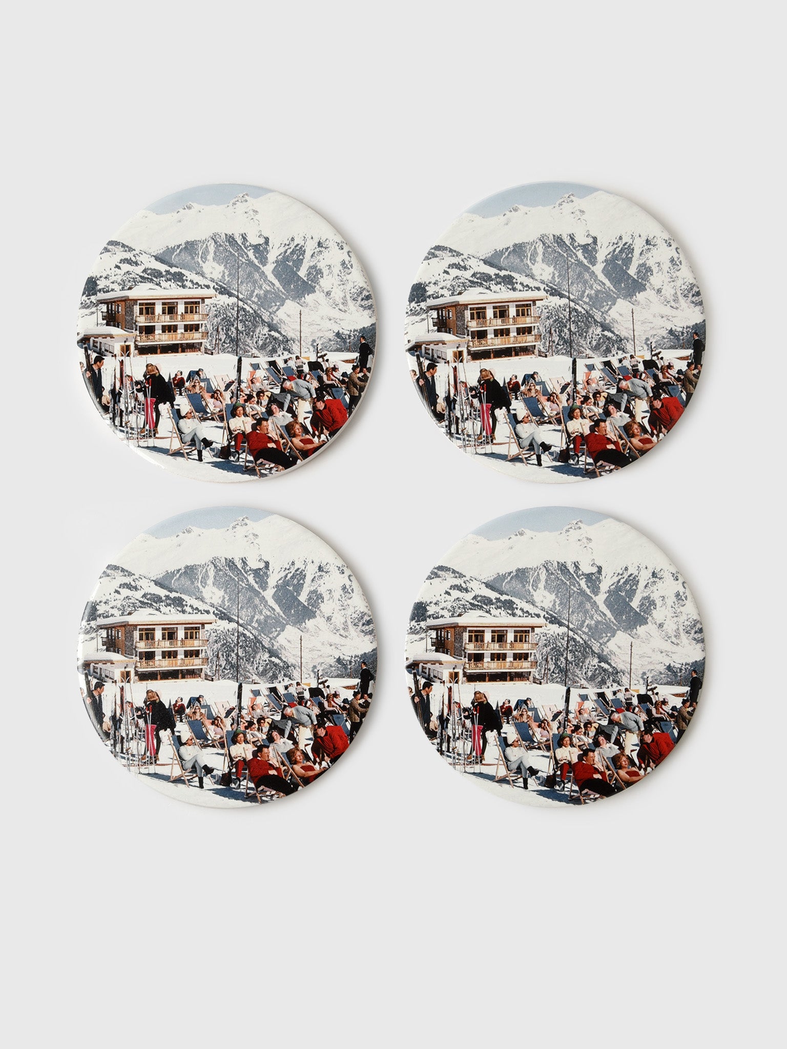 Toss Designs Set of 4 Coasters - Saint Bernard