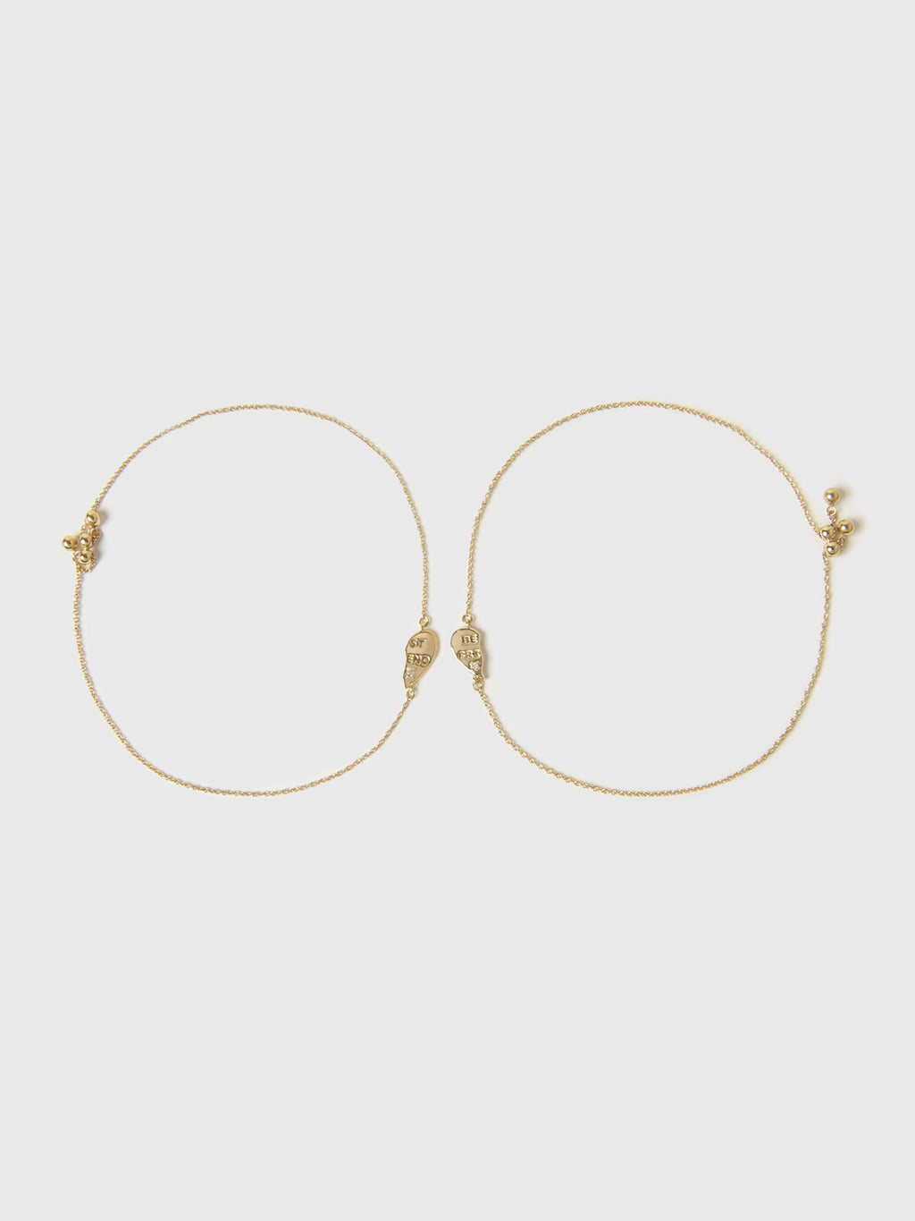 Stone And Strand Gold Bestie Bracelets - Saint Bernard