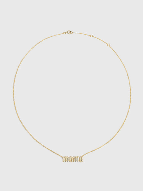 Stone And Strand Diamond Gothic Mama Necklace