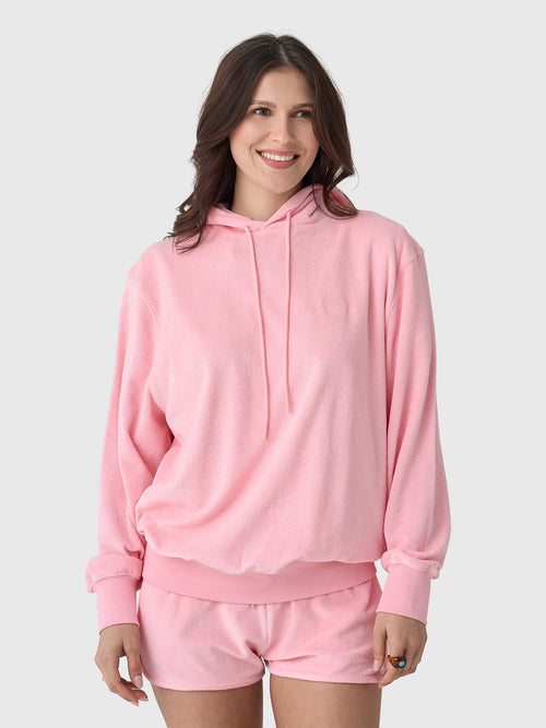 Hunza G Women's Terry Towelling Hoodie