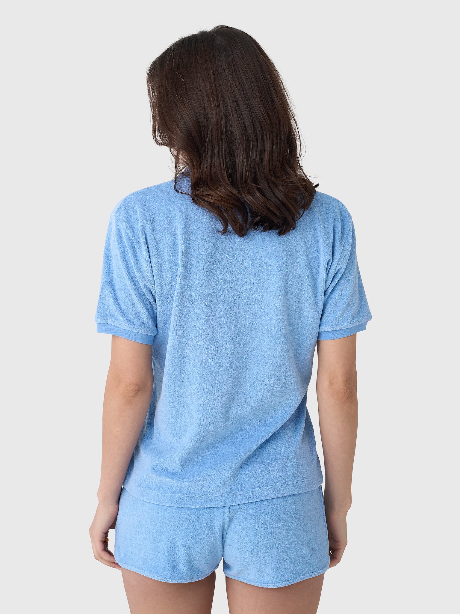 TOWELLING POLOxCORNFLOWER-alt3