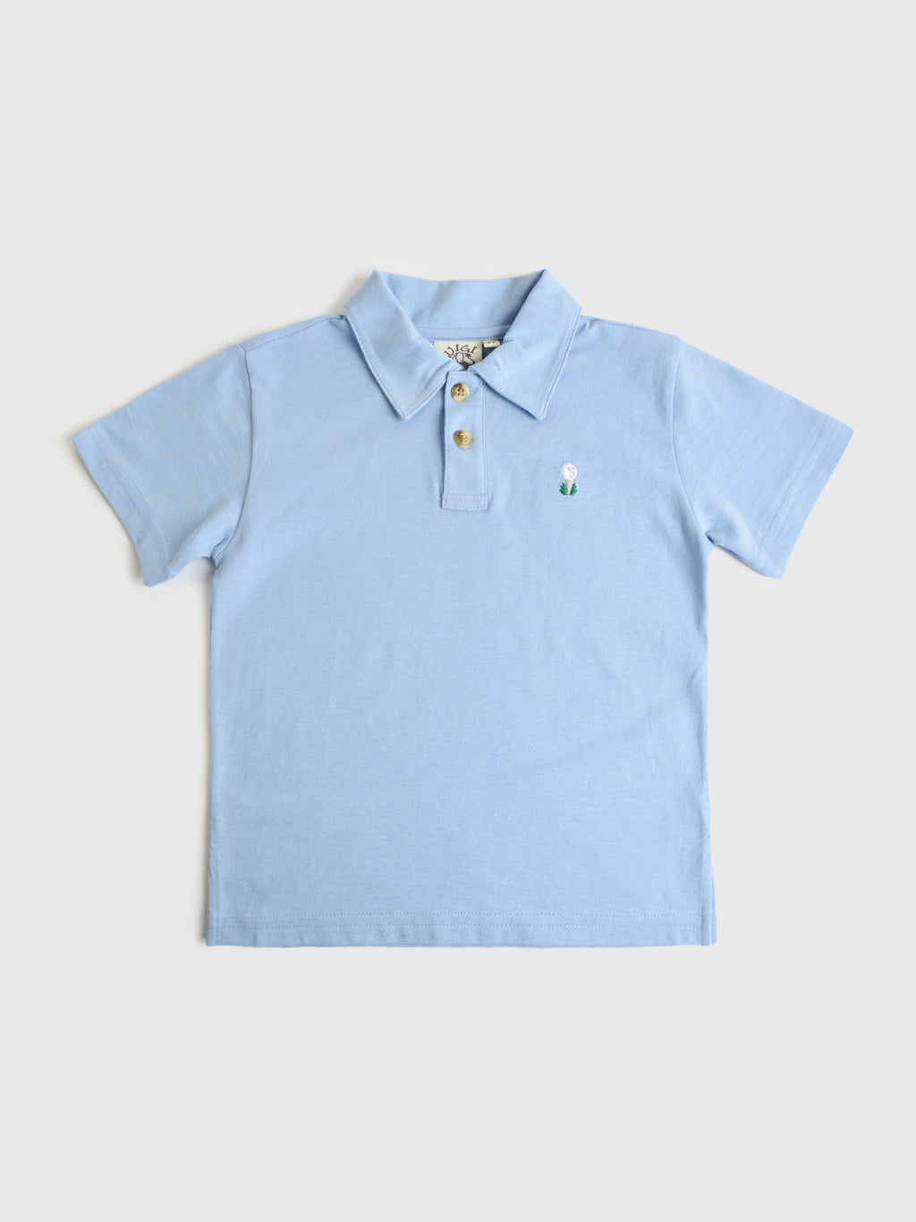 Luigi Boys' Short Sleeve Golf Polo - Saint Bernard