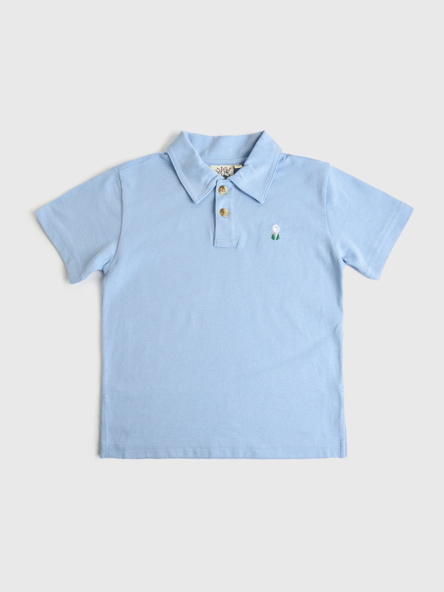 Luigi Boys' Short Sleeve Golf Polo - Saint Bernard