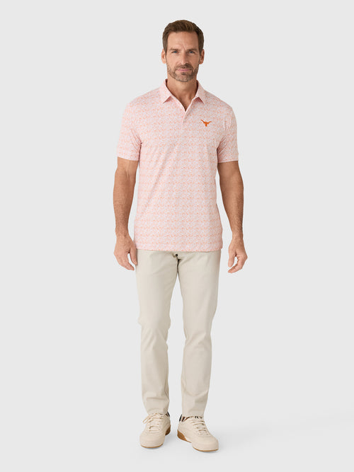 Mizzen+Main Men's Trim University of Texas Versa Polo