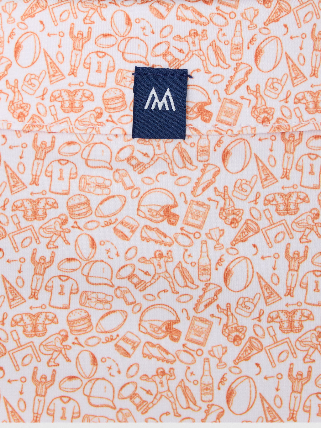 Mizzen+Main Men's Trim University of Texas Versa Polo - Saint Bernard