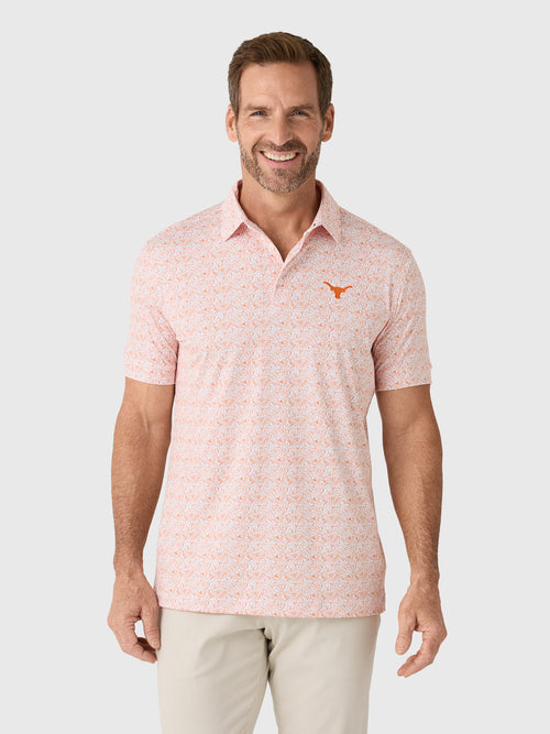 Mizzen+Main Men's Trim University of Texas Versa Polo