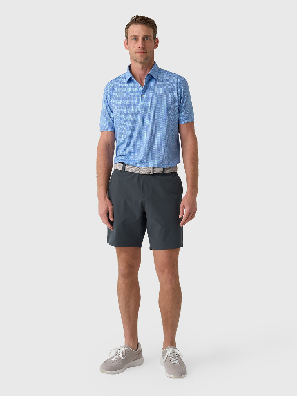 Mizzen+Main Men's Trim Versa Polo - Saint Bernard
