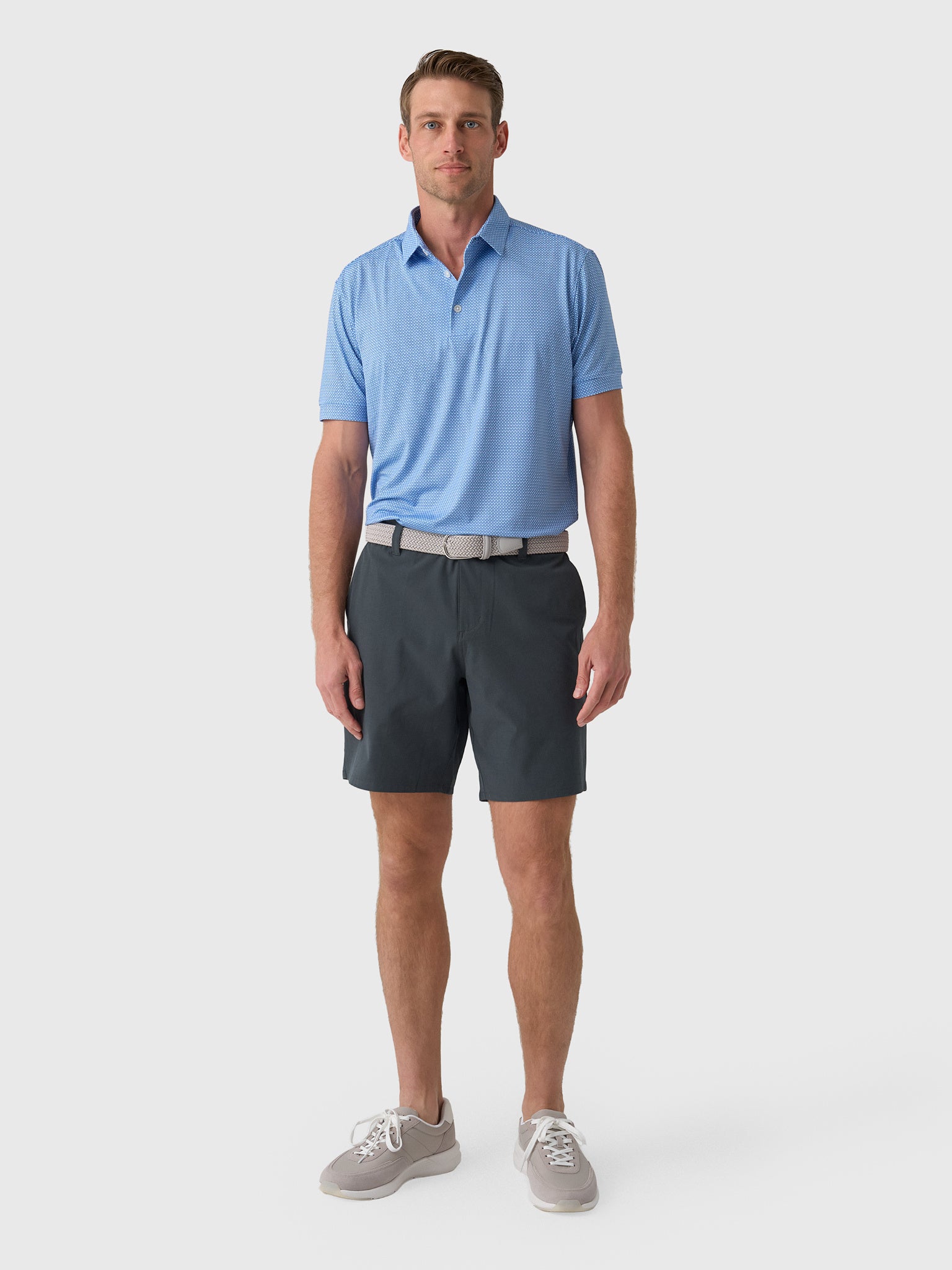 Mizzen+Main Men's Trim Versa Polo - Saint Bernard