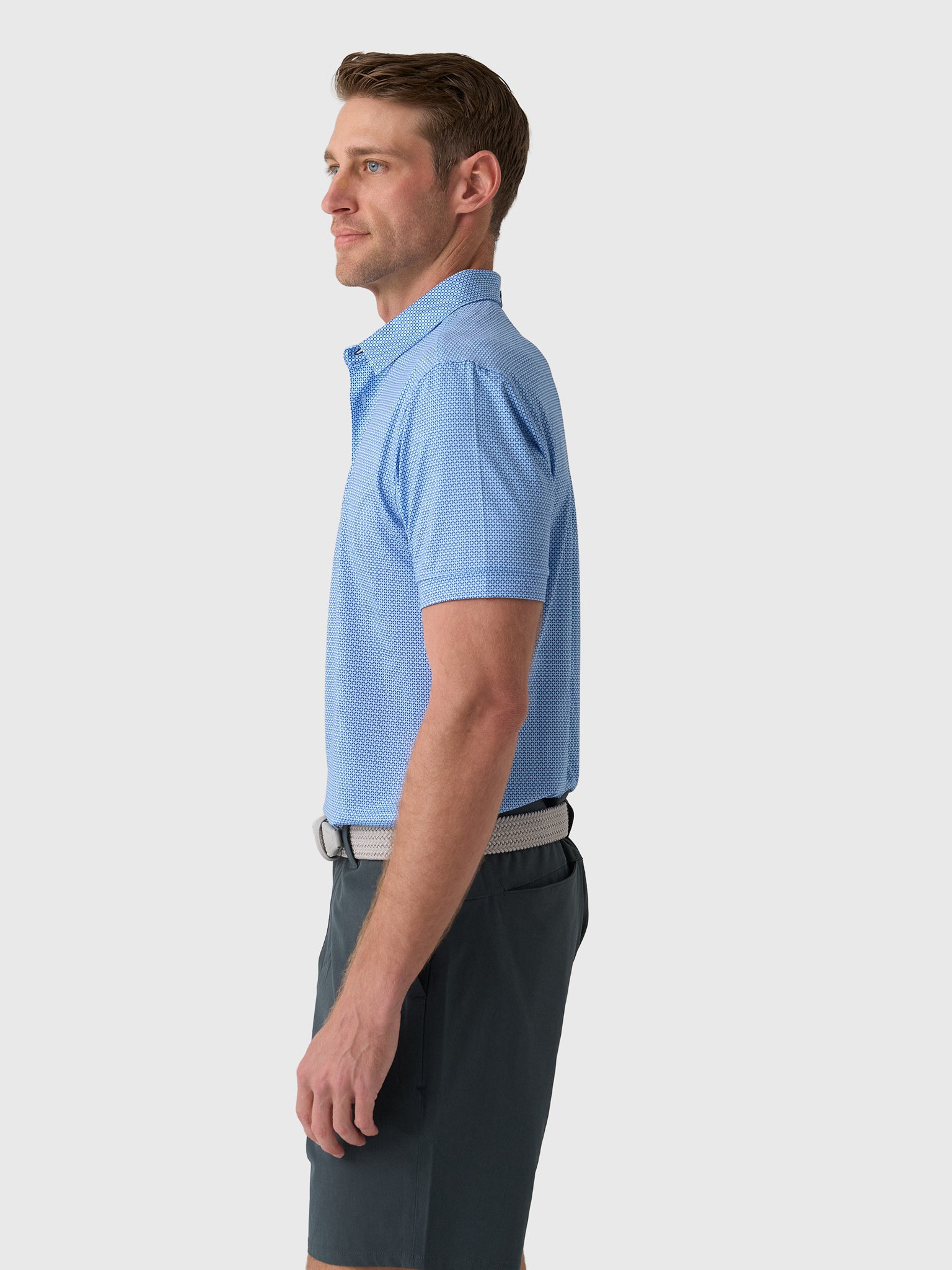 Mizzen+Main Men's Trim Versa Polo - Saint Bernard