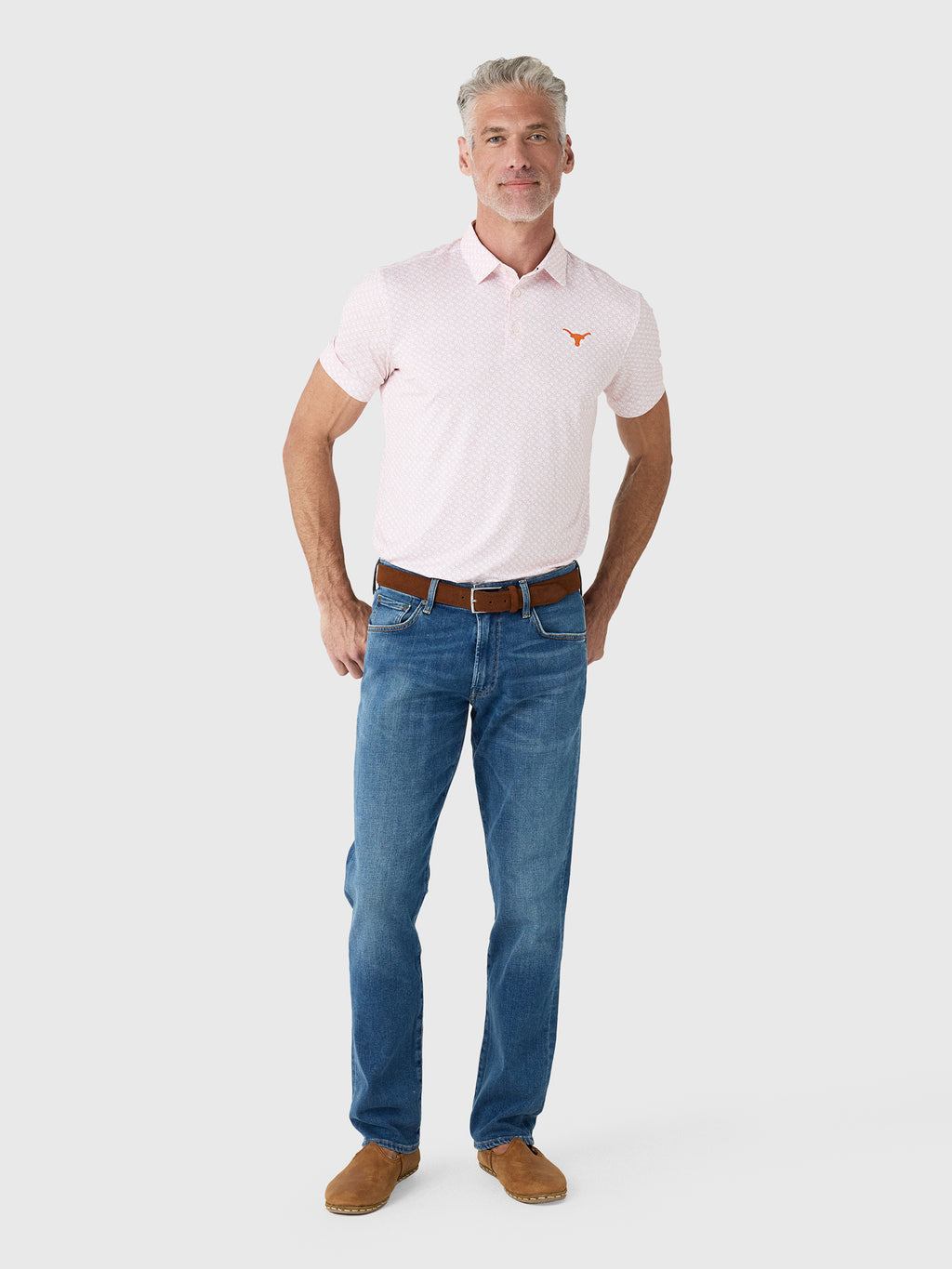 Mizzen+Main Men's Trim Versa Polo - Saint Bernard