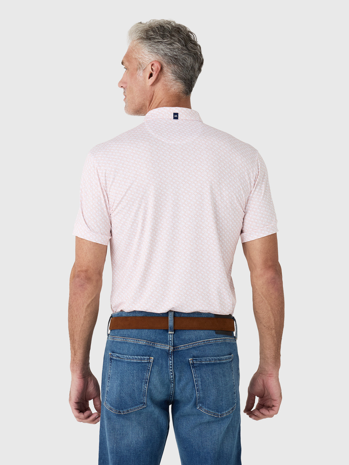 Mizzen+Main Men's Trim Versa Polo - Saint Bernard