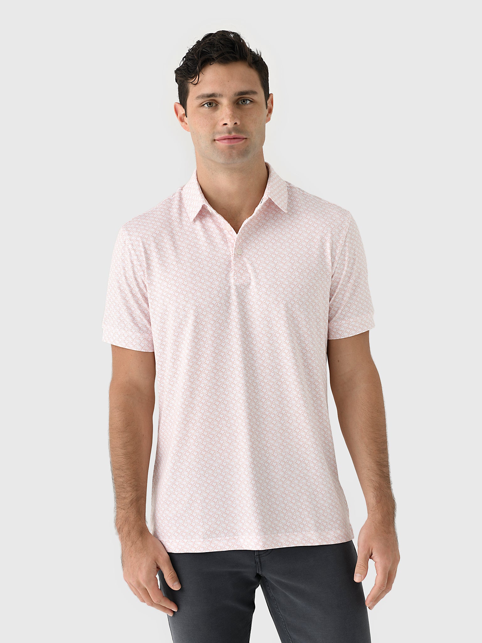 Mizzen+Main Men's Trim Versa Polo - Saint Bernard