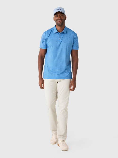 Mizzen+Main Men's Trim Versa Polo - Saint Bernard