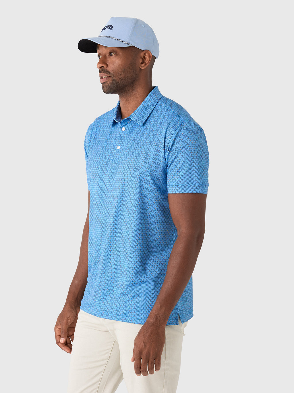 Mizzen+Main Men's Trim Versa Polo - Saint Bernard