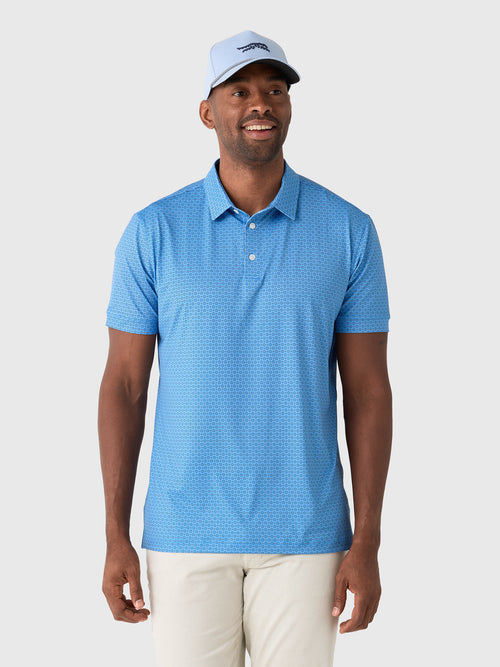 Mizzen+Main Men's Trim Versa Polo - Saint Bernard