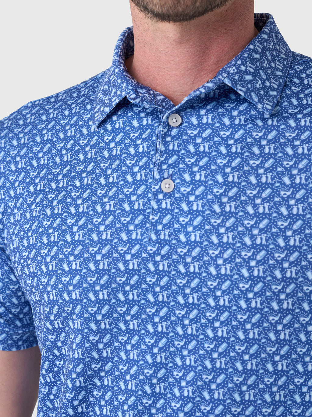 Mizzen+Main Men's Trim Versa Polo - Saint Bernard